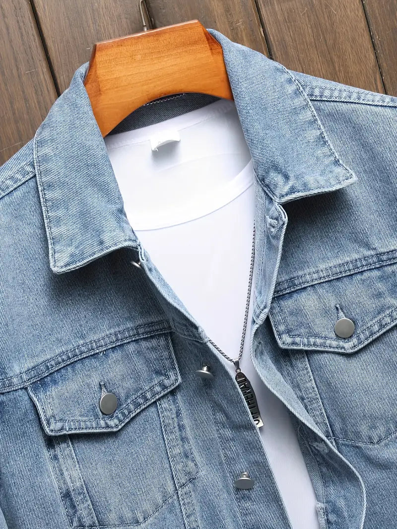 StoneShift Men’s Light Blue Denim Jacket