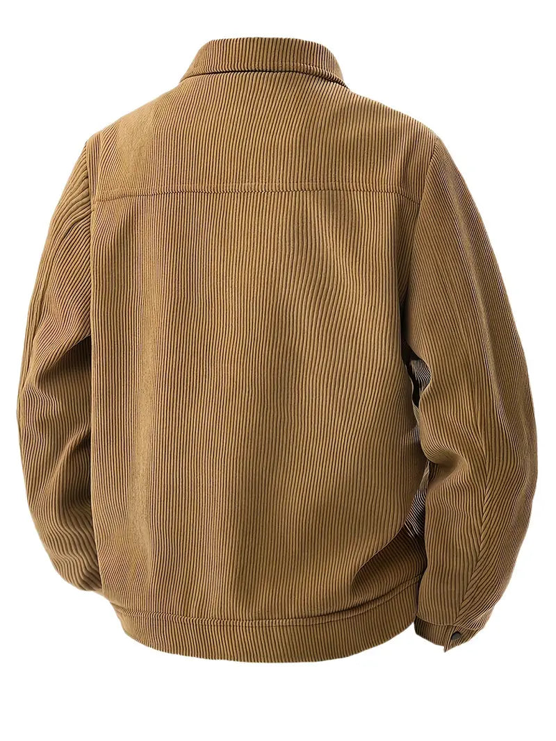 IronGrain Men’s Corduroy Cargo Jacket