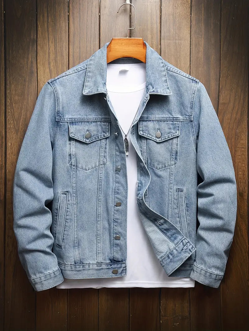 StoneShift Men’s Light Blue Denim Jacket