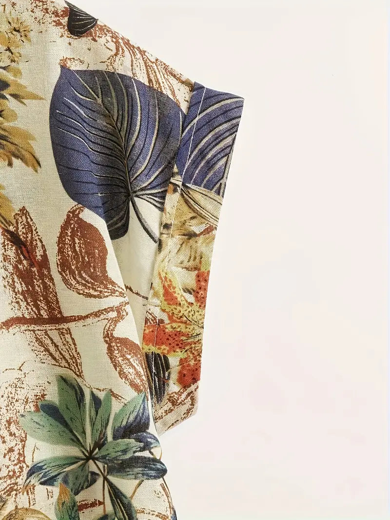 IslaBloom Tropical Print Lace-Up